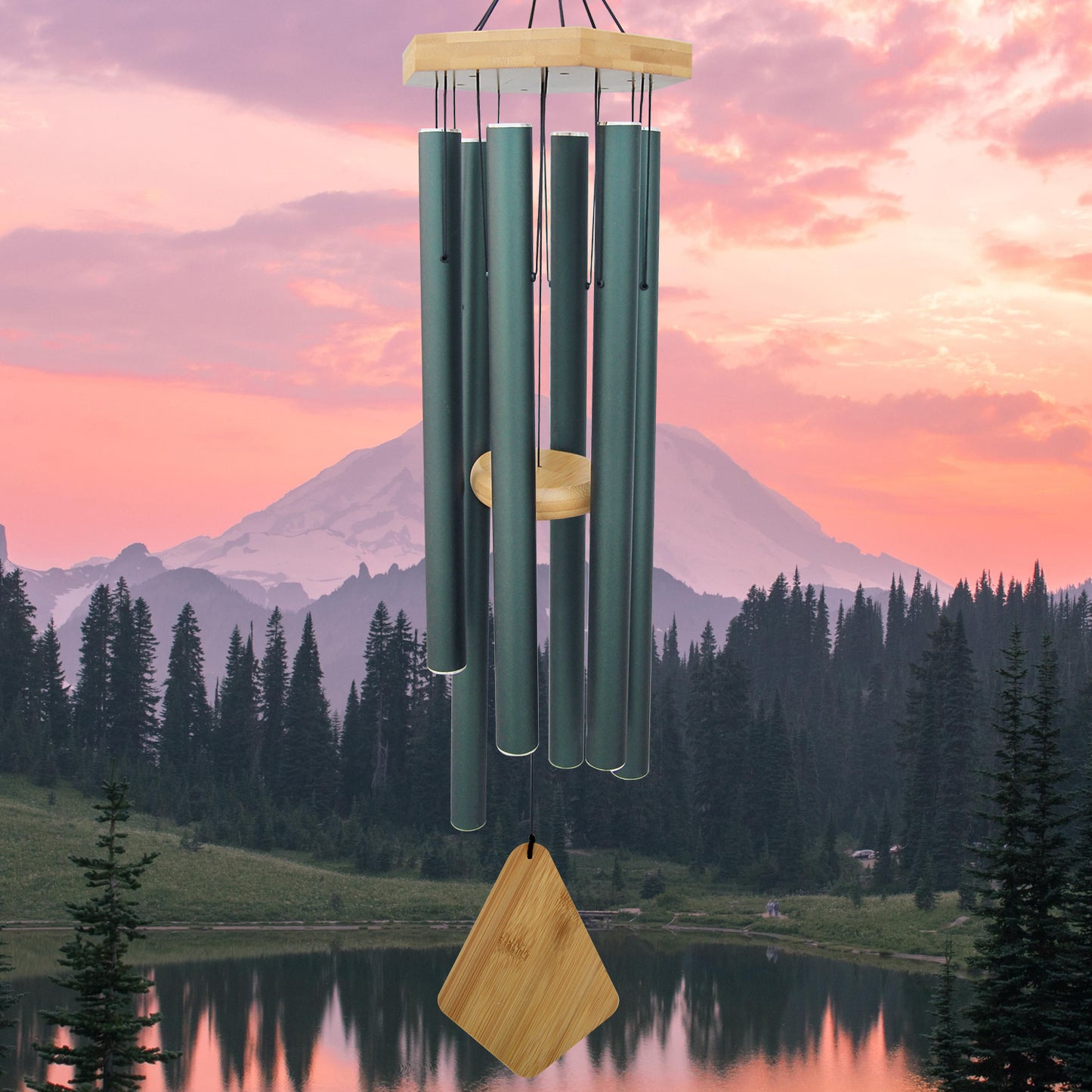 Howarmer Wind Chimes Outdoor Large Deep Tone, 36 Inches Sympathy Wind Chimes Outdoor Memorial Wind Chimes for Mom/Housewarming/Christmas, Wind Chime for Outside Garden, Patio, Home Decor
