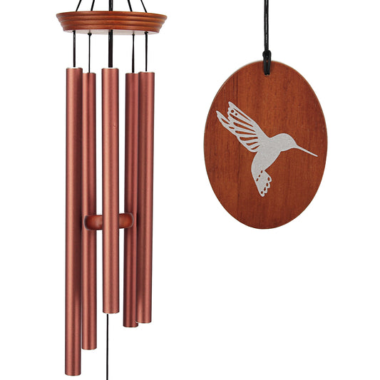 Hummingbird Wind Chimes for Outside, Windchimes Outdoor Tuned Soothing Melody, Memorial Wind Chimes Hummingbird Gifts for Mom/Grandma,Wind Chimes Outdoor Decoration, Patio, Garden, Yard