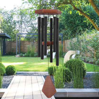 Small Wind Chimes for Outside, 28 Inches Wind Chimes Outdoor Tuned Soothing Melody, Sympathy Wind Chimes for Mom/Housewarming, Wind Chimes Outside Decoration
