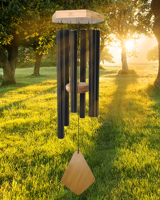 Howarmer 30 Inches Wind Chimes Outdoor, Memorial Wind Chimes with Hook as Gifts for Mother's Day/Housewarming/Christmas, Patio, Garden, Yard, Home Decor.