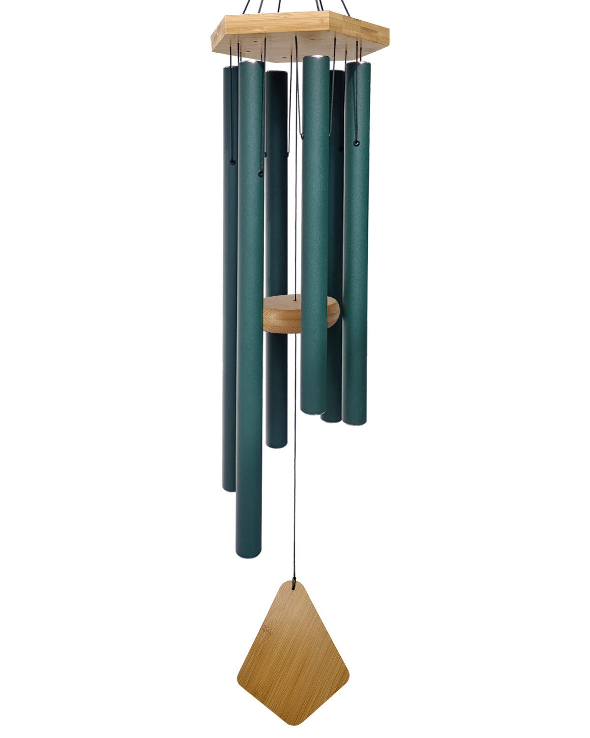 Howarmer 30 Inches Wind Chimes Outdoor, Memorial Wind Chimes with Hook as Gifts for Mother's Day/Housewarming/Christmas, Patio, Garden, Yard, Home Decor.