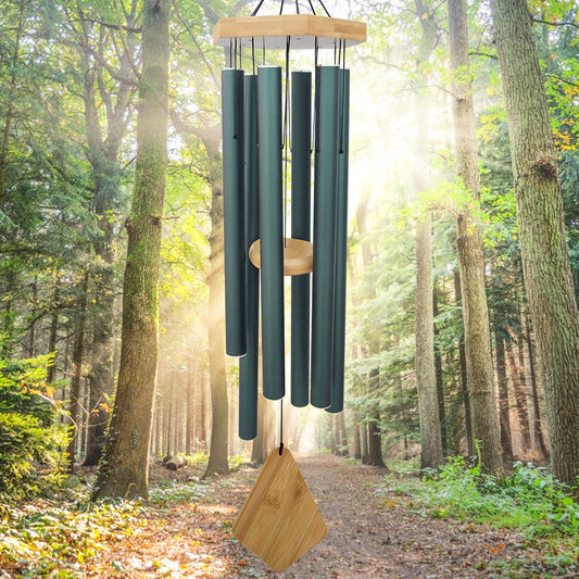 Howarmer Wind Chimes Outdoor Large Deep Tone, 36 Inches Sympathy Wind Chimes Outdoor Memorial Wind Chimes for Mom/Housewarming/Christmas, Wind Chime for Outside Garden, Patio, Home Decor